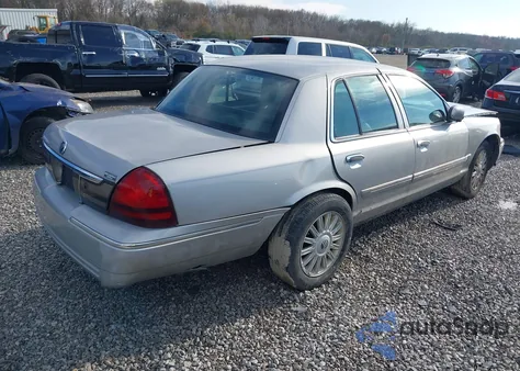 2008 Mercury Grand Marquis Ls from USA, damaged, VIN 2MEFM75VX8X662787
